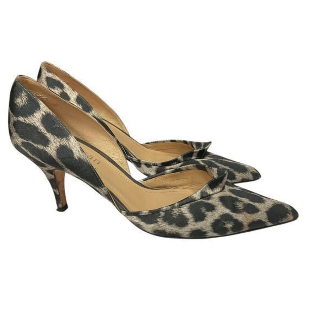 Te Casan Limited Edition #60 Gianluca Soldi Leopard Print Heels EU Sz 39 /US 8.5